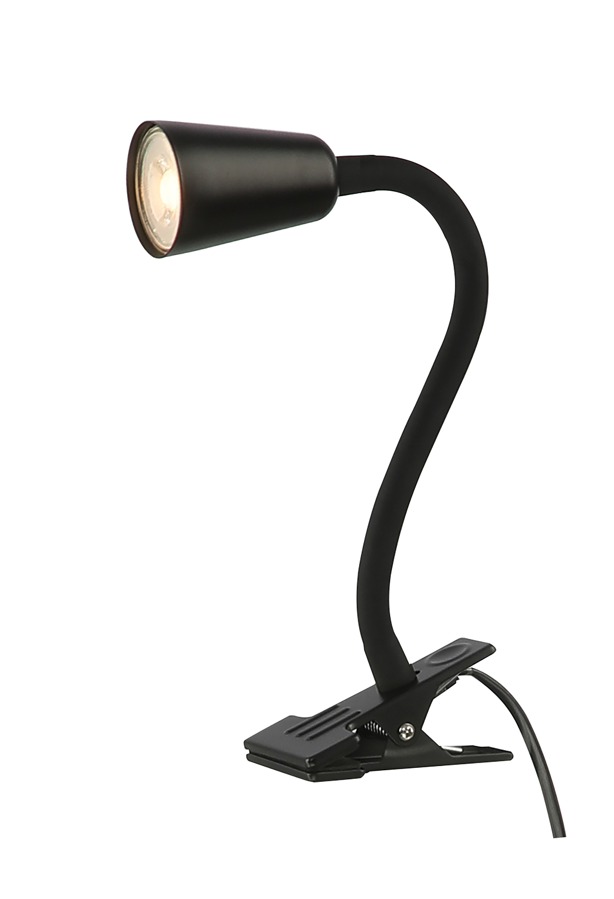 Clamp lamp FocusLight Spoty black